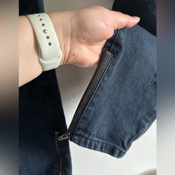 One by One Teaspoon Black Distressed Low Waist Short Rise Rigid Skinny Leg Jean - Picture 4 of 11